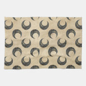 Linge De Cuisine Lune dorée motif céleste Boho (Horizontal)