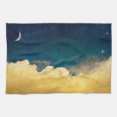 Linge De Cuisine Lune et Cloudscape (Horizontal)