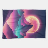 Linge De Cuisine lune se lève (Horizontal)