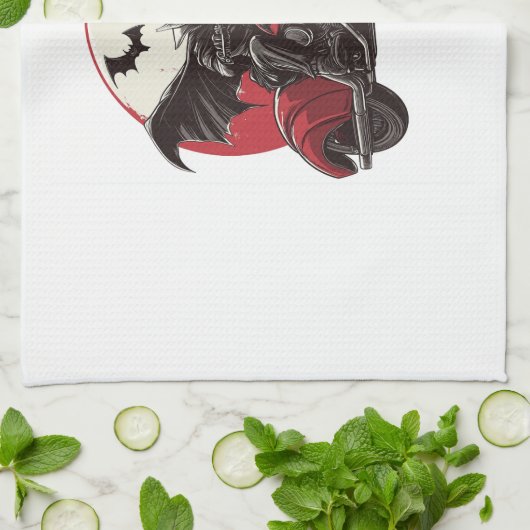 Linge De Cuisine Lune Vampire (Plié)