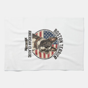 Linge De Cuisine Lunettes de soleil drapeau américain classique de