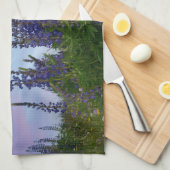 Linge De Cuisine Lupins (Quart Plié)