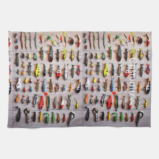 Linge De Cuisine Lures de pêche classique Thunder_Cove (Horizontal)