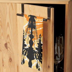 Linge De Cuisine Lustre Damas Carreaux marocains