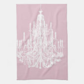 Linge De Cuisine Lustre rose Chic (Vertical)