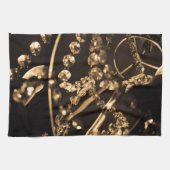 Linge De Cuisine Lustre Sepia Crystal (Horizontal)