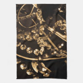 Linge De Cuisine Lustre Sepia Crystal (Vertical)