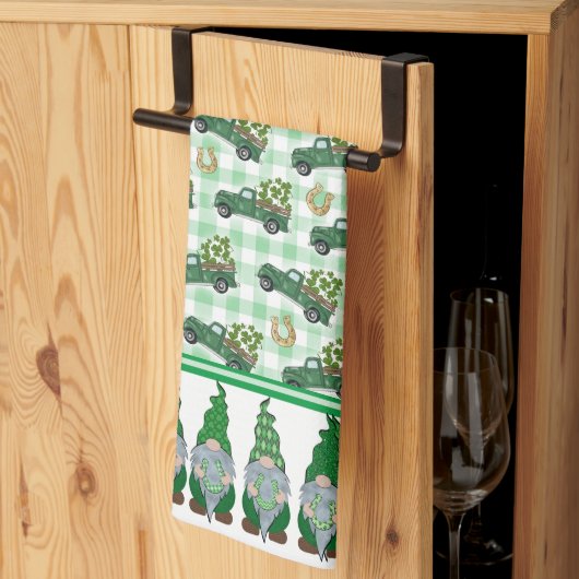 Linge De Cuisine Lutins chanceux (Pliage en tiers)