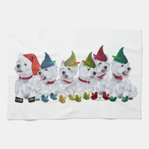 Linge De Cuisine Lutins de Noël