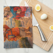 Linge De Cuisine Luxury Cockapoo British Coastal  (Quart Plié)