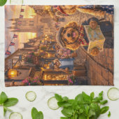 Linge De Cuisine Luxury Cockapoo Canterbury kitchen (Plié)