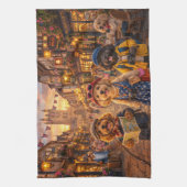 Linge De Cuisine Luxury Cockapoo Canterbury kitchen (Vertical)