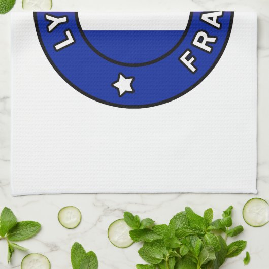 Linge De Cuisine Lyon France (Plié)