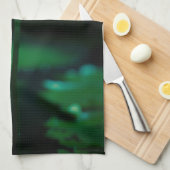 Linge De Cuisine Lys d'eau blanche (Quart Plié)