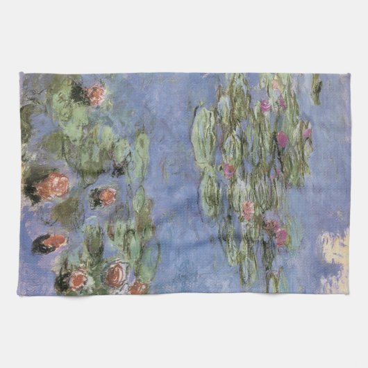 Linge De Cuisine Lys d'eau vintages (Horizontal)