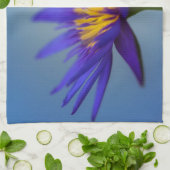 Linge De Cuisine Lys d'eau violet (Plié)