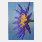 Linge De Cuisine Lys d'eau violet (Vertical)