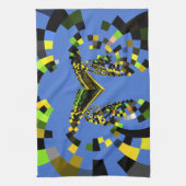 Linge De Cuisine M Bleu (Vertical)