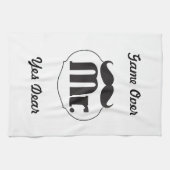 Linge De Cuisine M. Groom Mustache (Horizontal)
