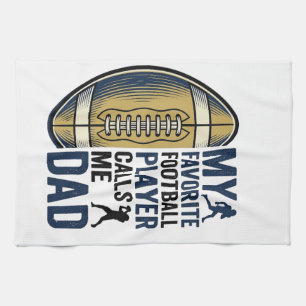 Linge De Cuisine Ma chemise préférée de joueur de football m'appell