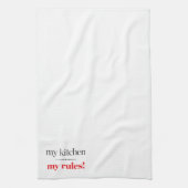 Linge De Cuisine Ma cuisine, mes règles (Vertical)