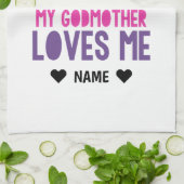 Linge De Cuisine Ma Godmère M'Aime -Hibou (Plié)