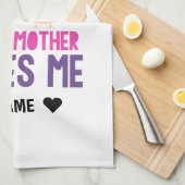 Linge De Cuisine Ma Godmère M'Aime -Hibou (Quart Plié)