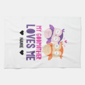 Linge De Cuisine Ma Godmère M'Aime -Hibou (Horizontal)