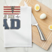 Linge De Cuisine Ma infirmière préférée m'appelle papa conception d (Quart Plié)