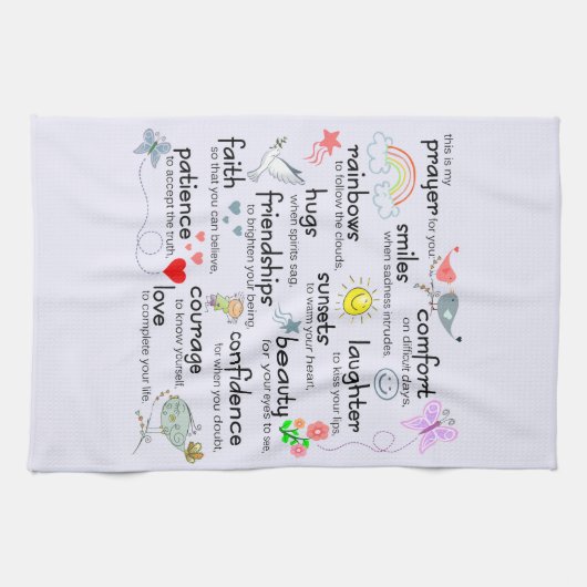 Linge De Cuisine Ma Prière Pour Vous (Horizontal)