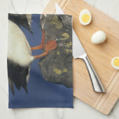 Linge De Cuisine Macareux atlantique (Quart Plié)