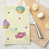 Linge De Cuisine Macarons Cupcakes Lollipops et Donuts (Quart Plié)
