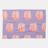 Linge De Cuisine Macarons roses (Horizontal)