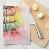 Linge De Cuisine Macaroons (Quart Plié)