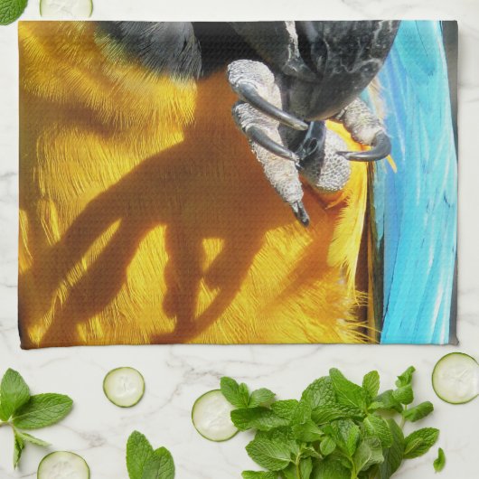 LINGE DE CUISINE MACAWS (Plié)