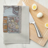 Linge De Cuisine Machine à coudre actionnée à la main (Quart Plié)