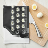 Linge De Cuisine Machine à écrire antique (Quart Plié)