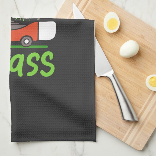 Linge De Cuisine Machine à gazon (Quart Plié)