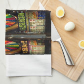 Linge De Cuisine Machines à sous Las Vegas (Quart Plié)