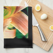 Linge De Cuisine Macro Daylily (Quart Plié)