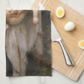 Linge De Cuisine Madonna des Roses par Bouguereau (Quart Plié)