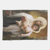 Linge De Cuisine Madonna des Roses par Bouguereau (Horizontal)
