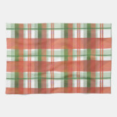 Linge De Cuisine Madras Plaid Noël (Horizontal)
