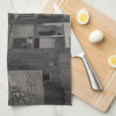 Linge De Cuisine Magasin d'alimentation en banque (Quart Plié)