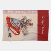 Linge De Cuisine Magasin de Noël à l'ancienne (Horizontal)