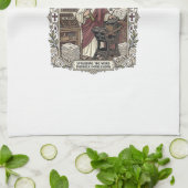 Linge De Cuisine Magasin d'impression Jésus Letterpress Jésus Lette (Plié)