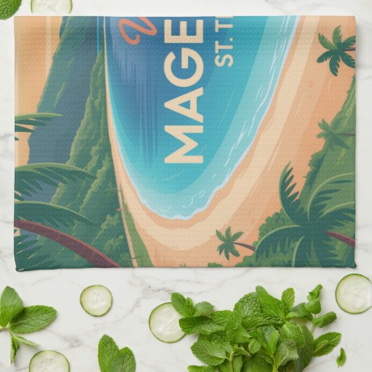 Linge De Cuisine Magen's Bay, St. Thomas (Plié)