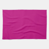 Linge De Cuisine Magenta (couleur solide)  (Horizontal)