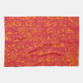 Linge De Cuisine Magenta et Orange (Horizontal)