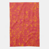 Linge De Cuisine Magenta et Orange (Vertical)
